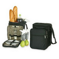 Cooler w/ Picnic Set for Two